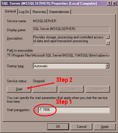sql server trace flag